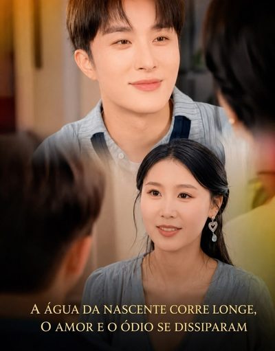 Capa da minisserie A Água da Nascente Corre Longe, o Amor e o Ódio Se Dissiparam.