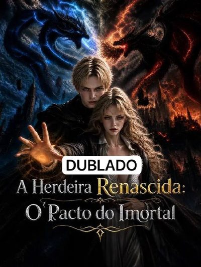 Capa da minisserie A Herdeira Renascida o Pacto do Imortal