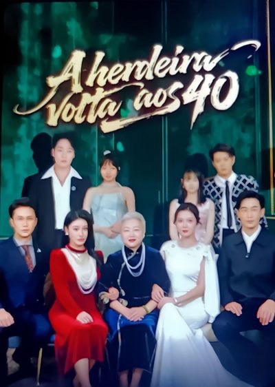 Capa da minisserie A Herdeira Volta aos 40