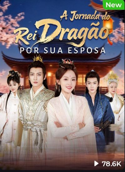 Capa da minisserie A Jornada do Rei Dragão por Sua Esposa