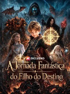 Capa da minisserie A Jornada Fantástica do Filho do Destino