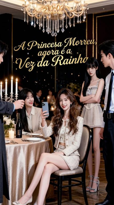 Capa da minisserie A Princesa Morreu, Agora É a Vez da Rainha