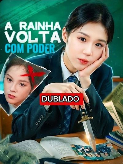 Capa da minisserie A Rainha Volta com Poder dublado