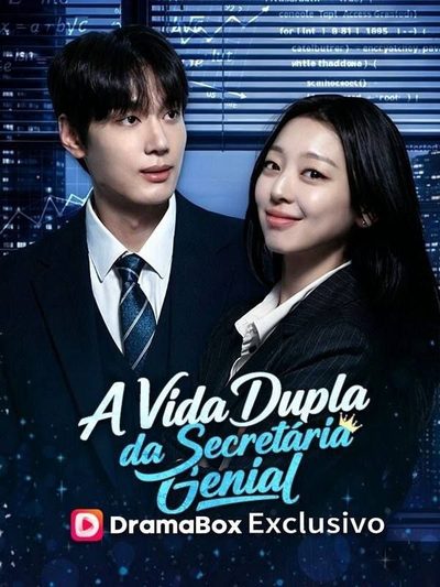 Capa da minisserie A Vida Dupla da Secretária Genial