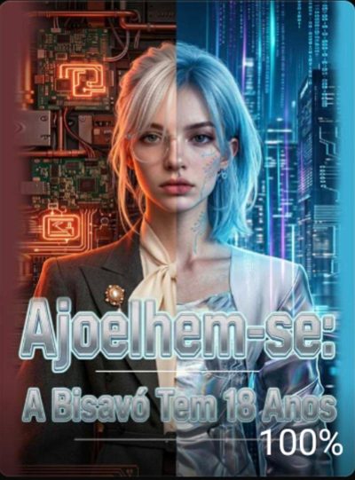 Capa da minisserie Ajoelhem-se: a Bisavô Tem 18 Anos
