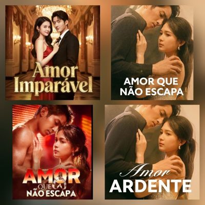 Capa da minisserie Amor Ardente Amor Não Pode Escapar Amor Imparável Amor que Não Escapa 📍 Atualizações de Capa