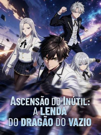 Capa da minisserie Ascensão do Inútil: a Lenda do Dragão do Vazio