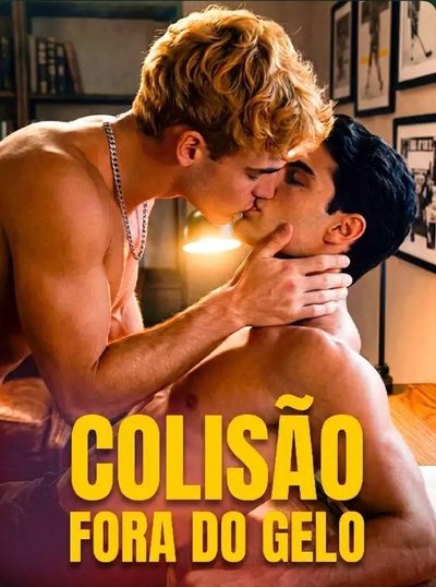 Capa da minisserie Colisão Fora do Gelo-lgbt 🌈