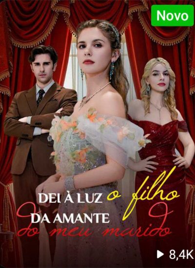 Capa da minisserie Dei à Luz o Filho da Amante do Meu Marido