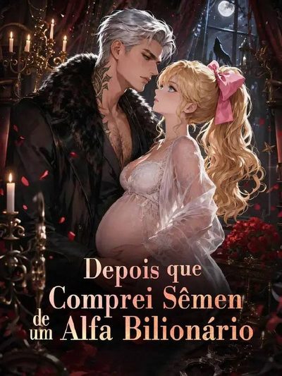 Capa da minisserie Depois que Comprei Esperma de Um Alfa Bilionário
