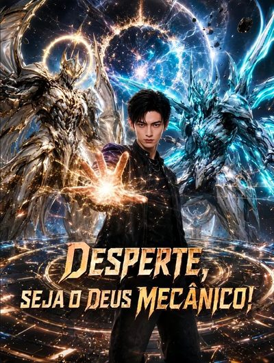 Capa da minisserie Desperte, Seja o Deus Mecânico!
