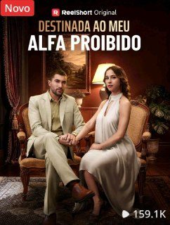 Capa da minisserie Destinada ao Meu Alfa Proibido Brasileiro