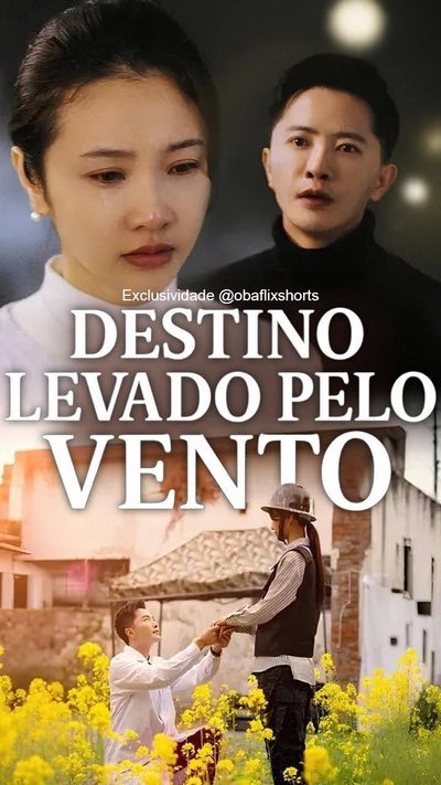Capa da minisserie Destino Levado Pelo Vento