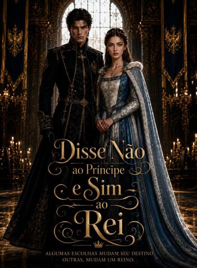 Capa da minisserie Disse Não ao Príncipe e Sim ao Rei