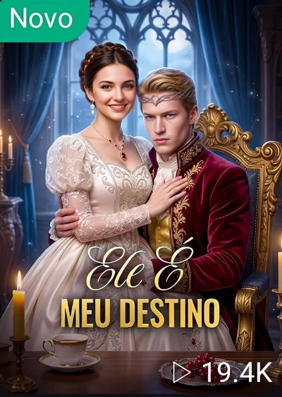 Capa da minisserie Ele É Meu Destino