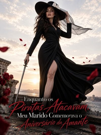 Capa da minisserie Enquanto os Piratas Atacavam Meu Marido Comemorava o Aniversário da Amante