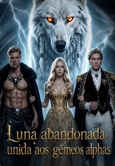 Capa da minisserie Luna Abandonada: Unida aos Gêmeos Alphas