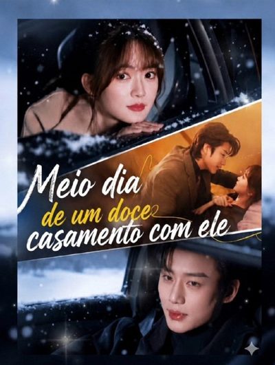 Capa da minisserie Meio Dia de Um Doce Casamento com Ele