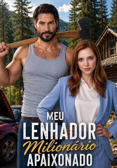 Capa da minisserie Meu Lenhador Milionário Apaixonado
