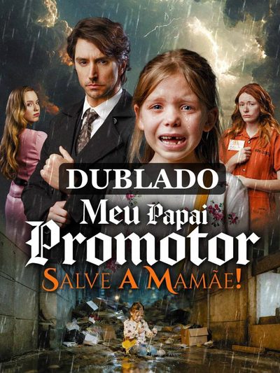 Capa da minisserie Meu Pai Promotor Salve a Mamãe! (dublado) dublado
