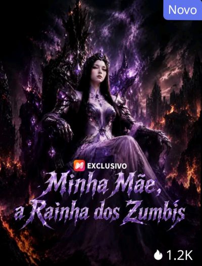 Capa da minisserie Minha Mãe, a Rainha dos Zumbis