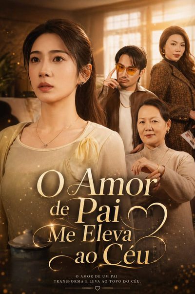 Capa da minisserie O Amor de Pai Me Eleva ao Céu Meu Pai Não Me Esqueceu