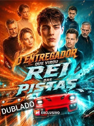 Capa da minisserie O Entregador que Virou Rei das Pistas dublado