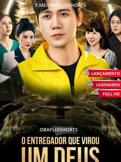 Capa da minisserie O Entregador que Virou Um Deus