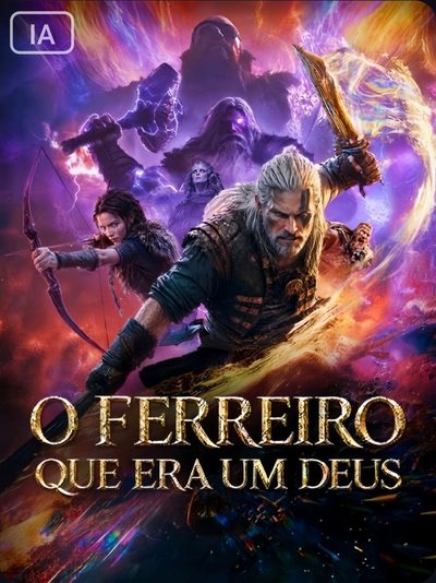 Capa da minisserie O Ferreiro que Era Um Deus -