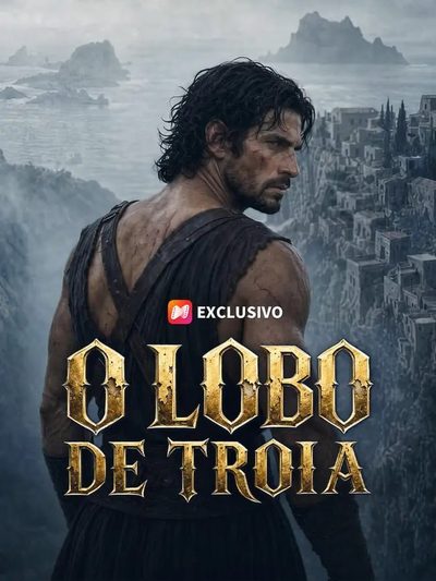 Capa da minisserie O Lobo de Troia