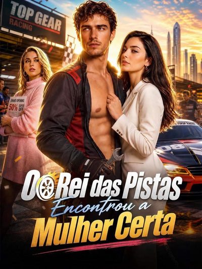 Capa da minisserie O Rei das Pistas Encontrou a Mulher Certa