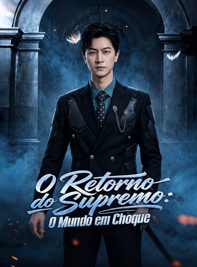 Capa da minisserie O Retorno do Supremo: o Mundo em Choque dublado