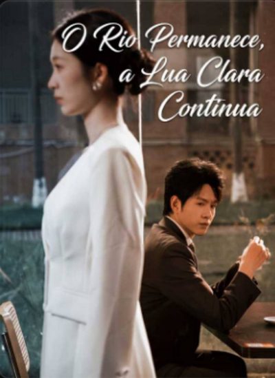 Capa da minisserie O Rio Permanece a Lua Clar Continua