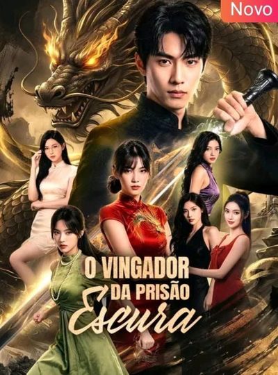 Capa da minisserie O Vingador da Prisão Escura