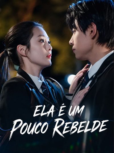 Capa da minisserie Os Espinhos Dele, as Faíscas Dela Ela É Um Pouco Rebelde