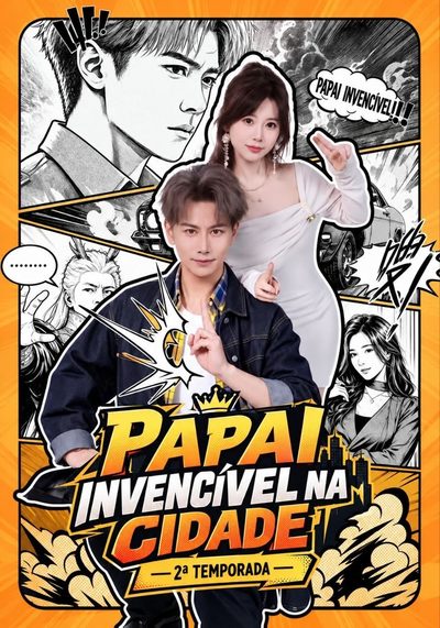 Capa da minisserie Papai Invencível na Cidade — 2ª Temporada