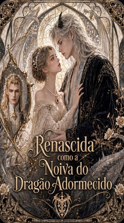 Capa da minisserie Renascida Como a Noiva do Dragão Adormecido