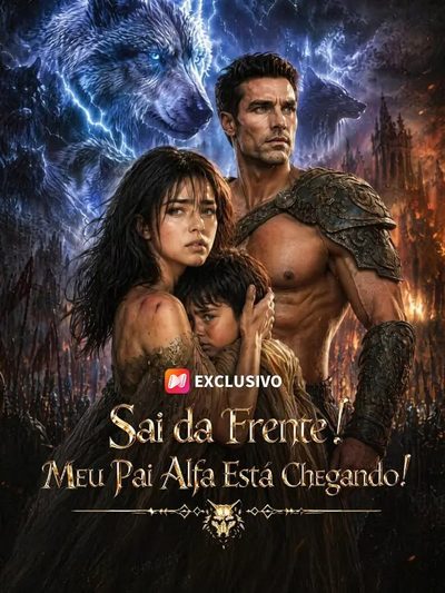 Capa da minisserie Sai da Frente! Meu Pai Alfa Está Chegando! dublado