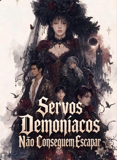 Capa da minisserie Seduzir Demônios Gatos para Sobreviver Servos Demoníacos Não Conseguem Escapar