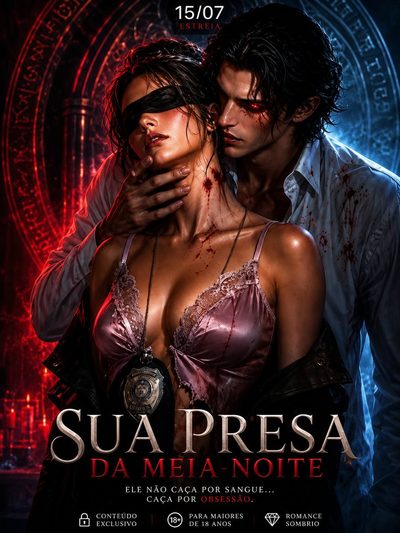 Capa da minisserie Sua Presa da Meia-noite