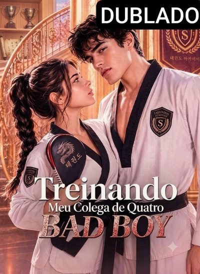 Capa da minisserie Treinando Meu Colega de Quarto Bad Boy