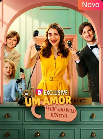 Capa da minisserie Um Amor Marcado Pelo Destino